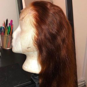 Deep Copper Lace Front Wig
